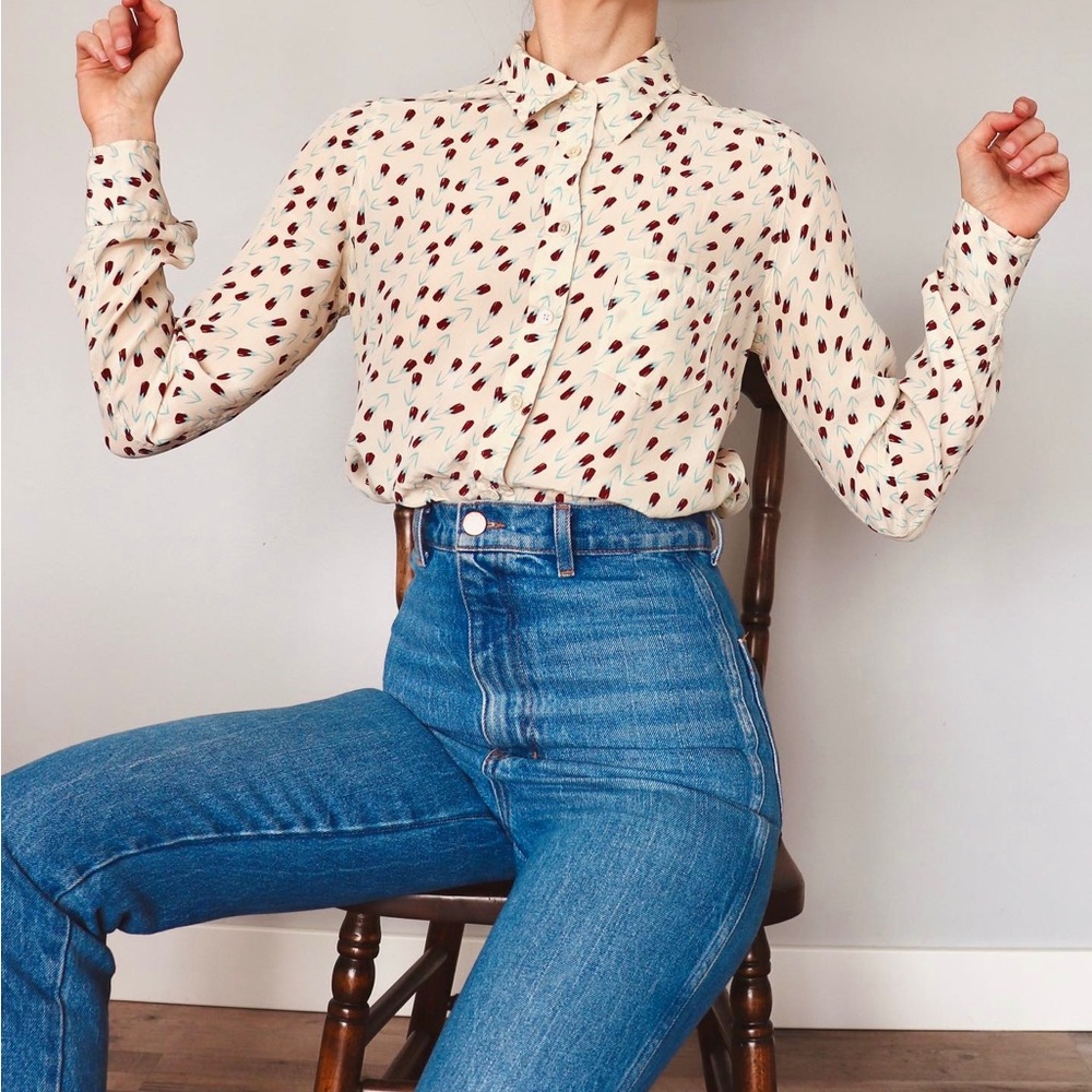 Equipment Silk Blouse